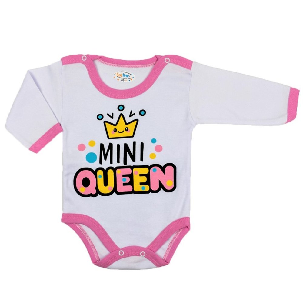 New Mini Queen Bodysuit in Pink